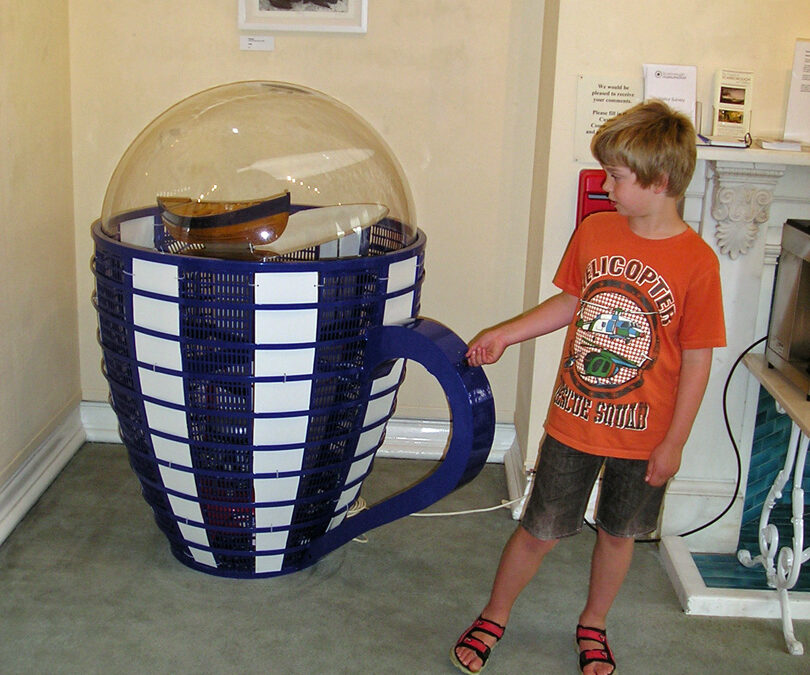 Storm in a Teacup goes to Strange Cargo Gallery, Folkestone